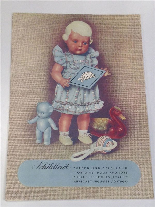 Пополнениe целлулоидных Schildkrot, молд bebe, 1932, Germany (фото 2)