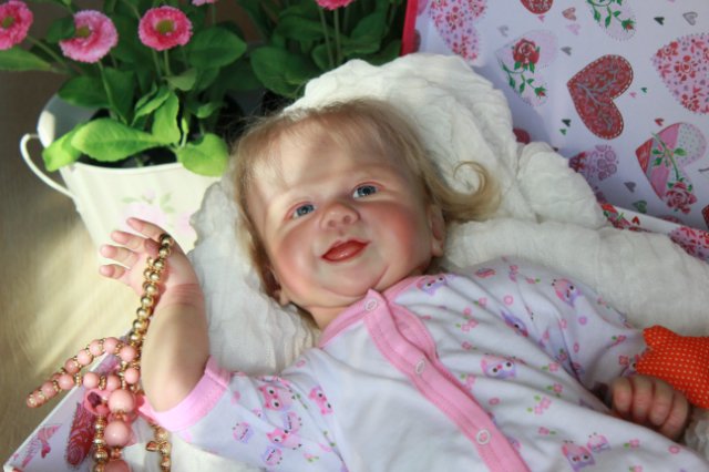 Томочка! Кукла реборн на основе молда Tommy by Sandy Faber