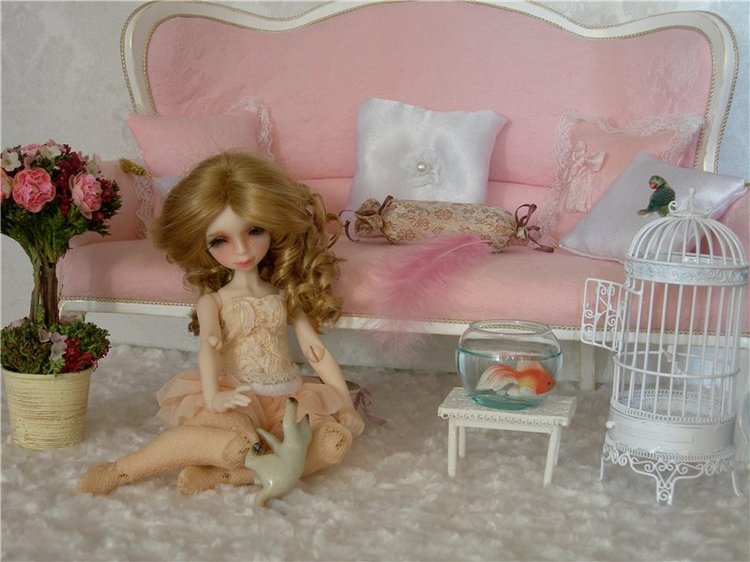 Прекрасной юности волшебные мгновения... Маленькая Антуанетта (Khöl от Dust of Dolls)