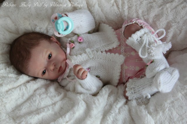 Аделиночка 2... Куколка реборн Виктории Вишни