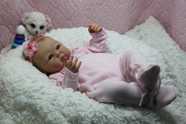 Пышка Пэрис. Куколка реборн Виктории Вишни