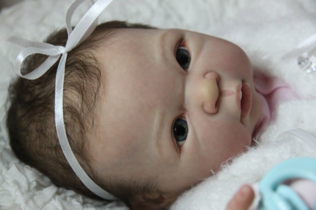 Малышка Кармен. Куколка реборн Виктории Вишни (фото 5)