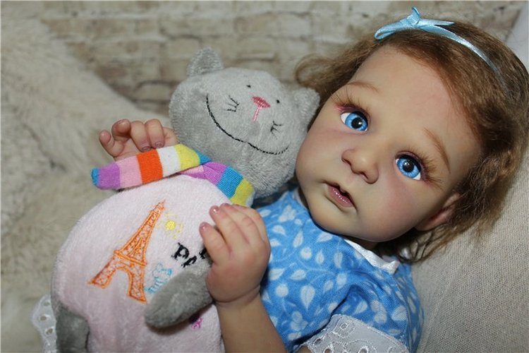 Малышка-реборн из молда Маленка (фото 5)