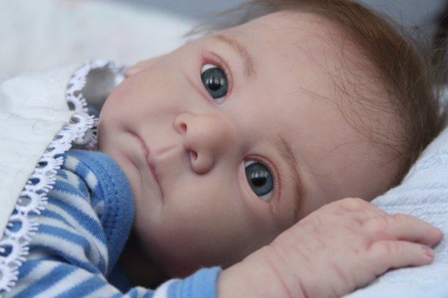 Малышок кукла-реборн Элины Кудрявцевой