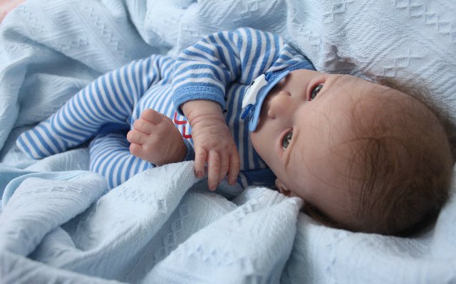 Малышок кукла-реборн Элины Кудрявцевой