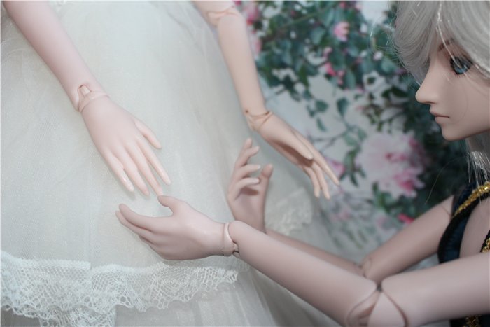 Принц-воин с невестой. Шарнирные куклы "Звезды подиума" новой волны