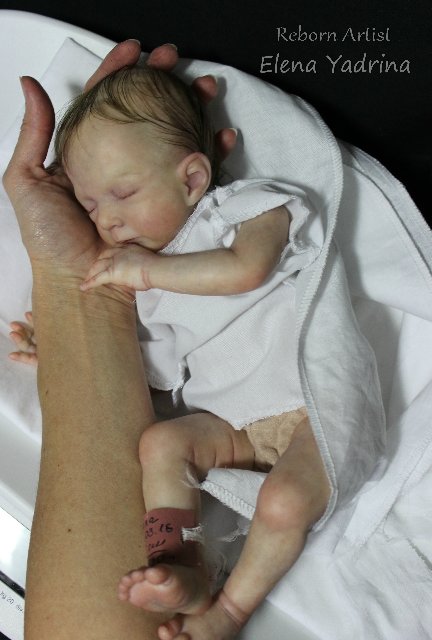 Кроха Мила. Куклы реборн Елены Ядриной