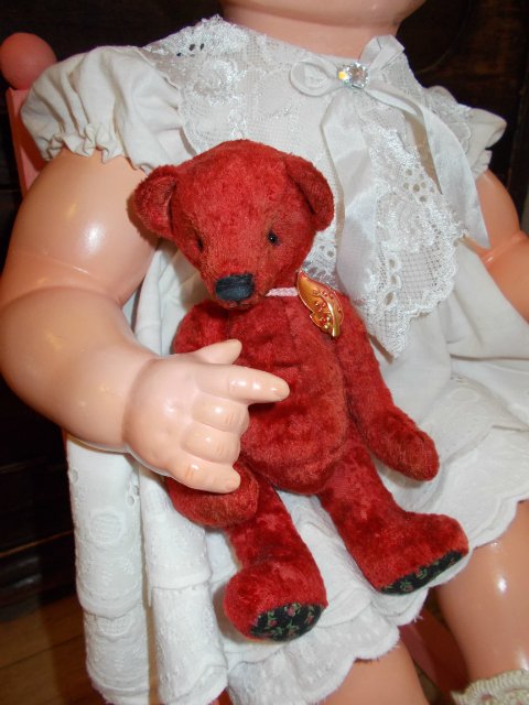 Кукла с мишкой играла — Антикварные куклы Jules Steiner (Штайнер): Франция