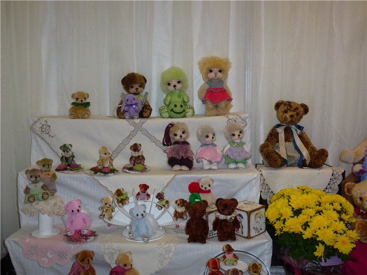 Moscow-Fair. Обзор выставки мишек и кукол на Тишинке - 2016 с маленьким Сильвестором