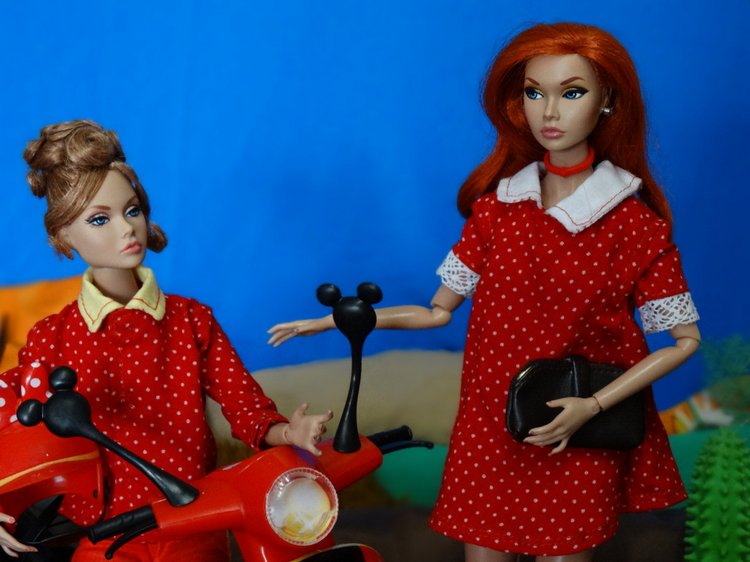 Поппи катаются — Куклы Integrity Toys (Интегрити): Poppy Parker