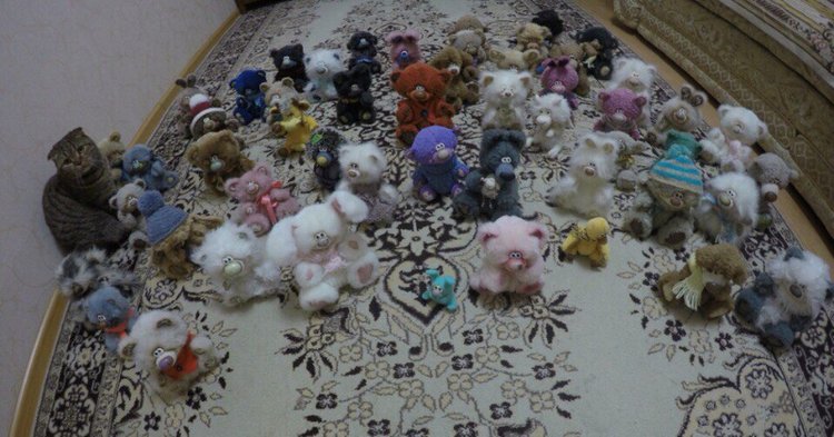 Отчёт за декабрь — Текстильные игрушки и примитивы: кофейные (фото 9)