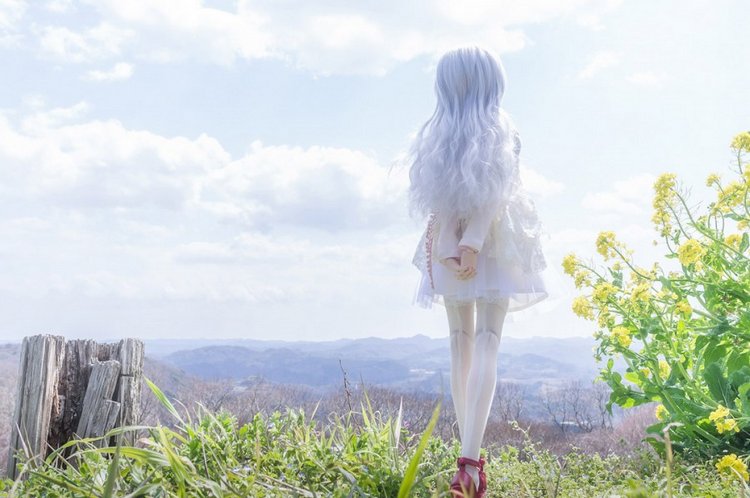 Красивые волшебные фотографии кукол от Azure Япония