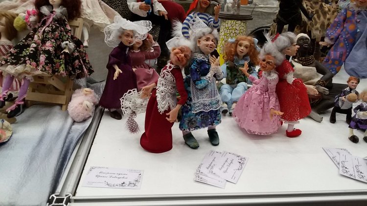 V Ежегодный Весенний Бал Авторских Кукол на Тишинке