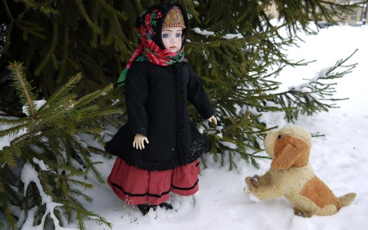 Антикварные куклы в моей коллекции