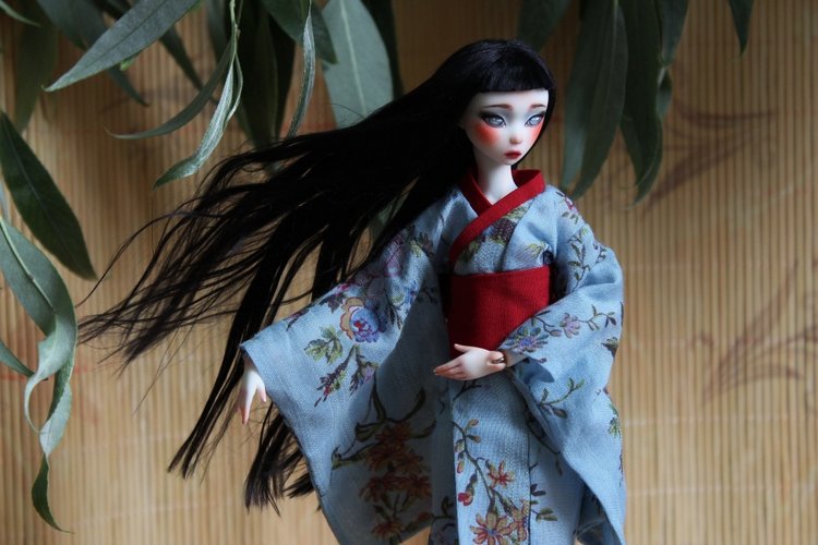 Новая "фея" Хината — Авторские шарнирные куклы своими руками: лепка (фото 5)