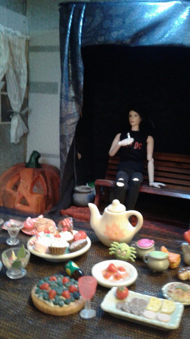 Мой кукольный Хэллоуин 2017