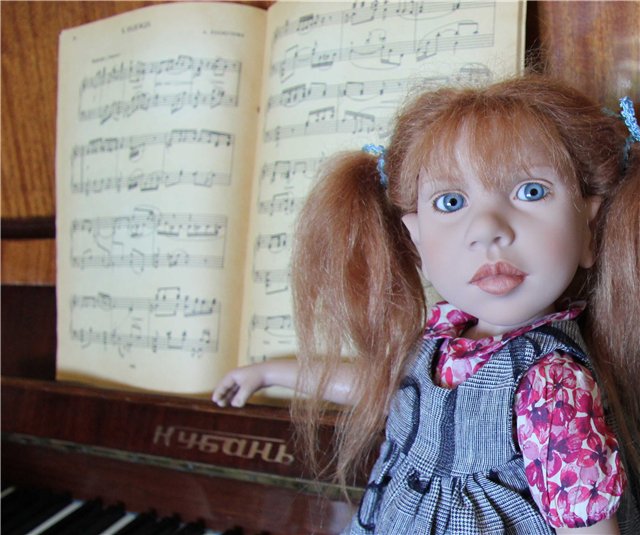 Мечтательница Trinette, коллекционная кукла Zwergnase