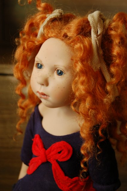 Сегодня вечером, для вас выступает Litten и её дрессированные ёжики. Коллекционная кукла Zwergnase (фото 8)