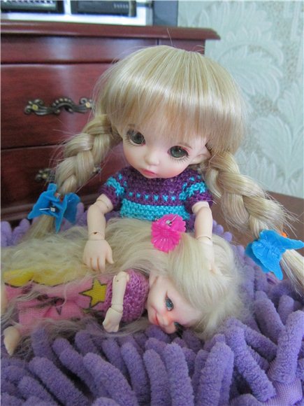 Нарядик для Мэгги, или вечерние забавы куклят