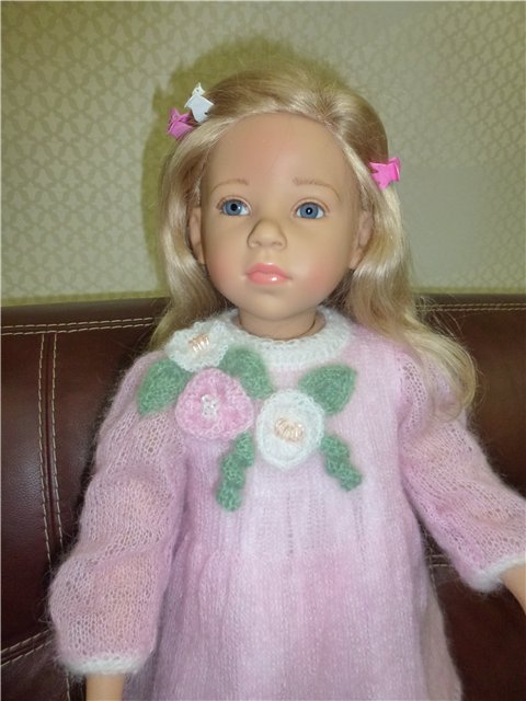 Первая "ласточка", коллекционная кукла от Элизабет Линднер (фото 9)