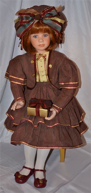 Мои четыре повода для улыбки... Часть коллекции кукол