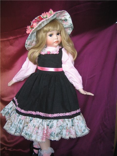 Прелестная танцовщица, фарфоровая кукла от Patricia Rose (фото 10)