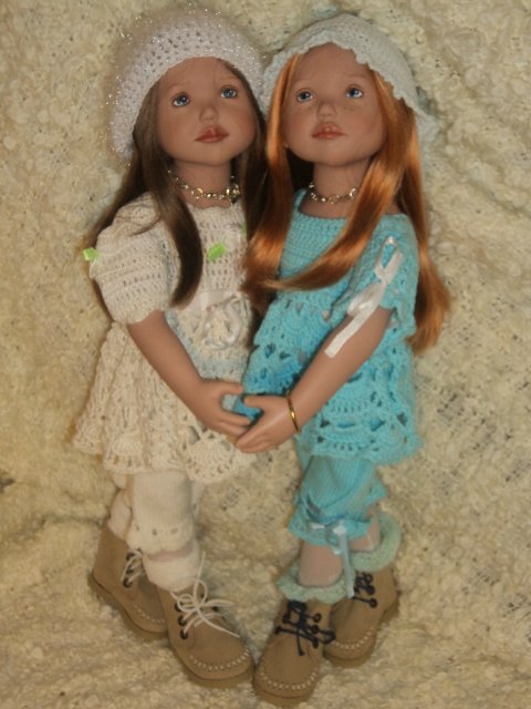 Мои игровые куколки Tania и Katelin от Zwergnase