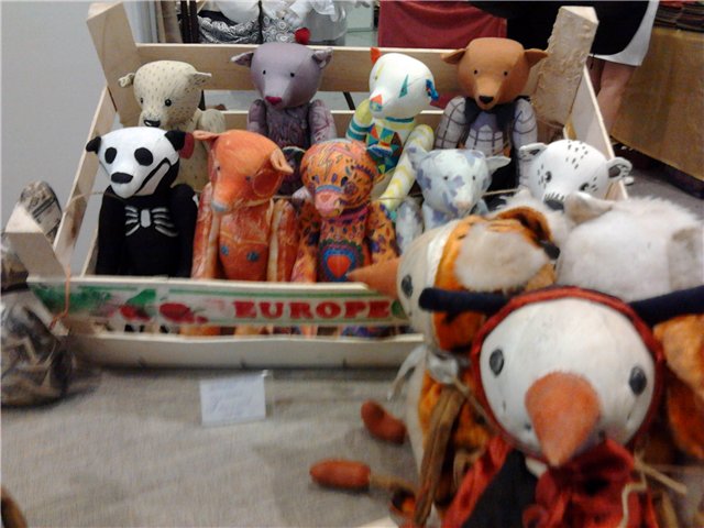 Выставка дизайнерских кукол и игрушек куклаЯ 2013