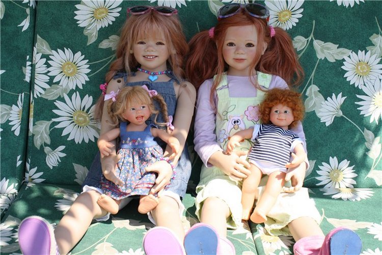 Лето на даче! Margie и Lenka от Annette Himstedt (фото 6)