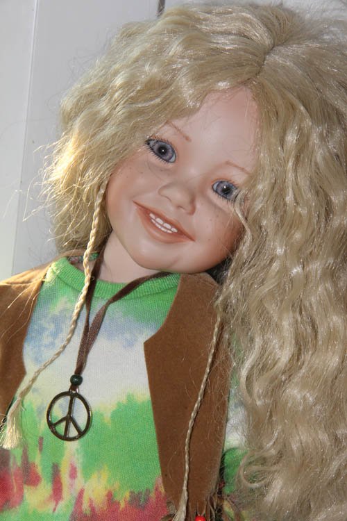 Danbury Mint dolls. Hippie Harmony от Nancy Leslie
