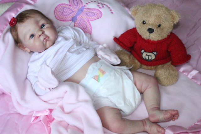 Сладкая булочка, кукла реборн Беспаловои Жанны