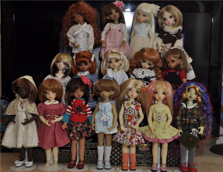 Все в сборе. Моя коллекция кукол от Кайе Виггз формата тини. Заходите, ждем (фото 7)