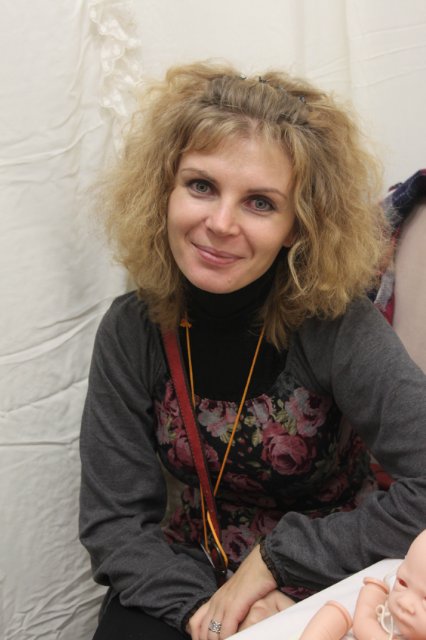 Наши мастера на выставке кукол - Тишинка 2013