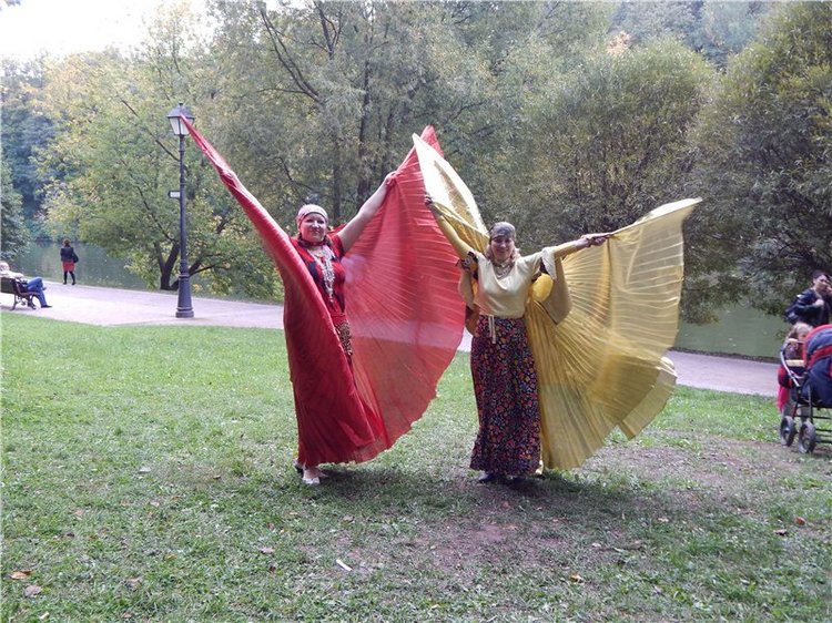 Цыгане в Царицыно. Наша сентябрьская кукловстреча