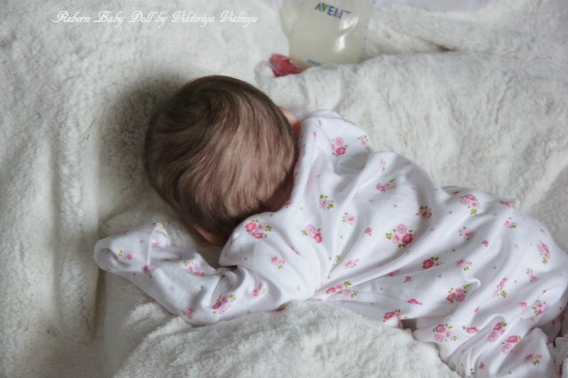 Моя малышка из нового молда Matis от Gudrun Legler. Куколка реборн Виктории Вишни