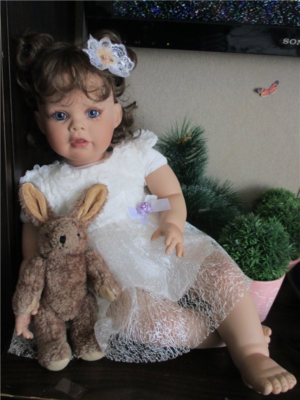 " Цветущая Яблонька"- моя новая работа ( для малышек Lee Middleton ,реборн и всеx подобныx малышек-очаровашек) (фото 7)