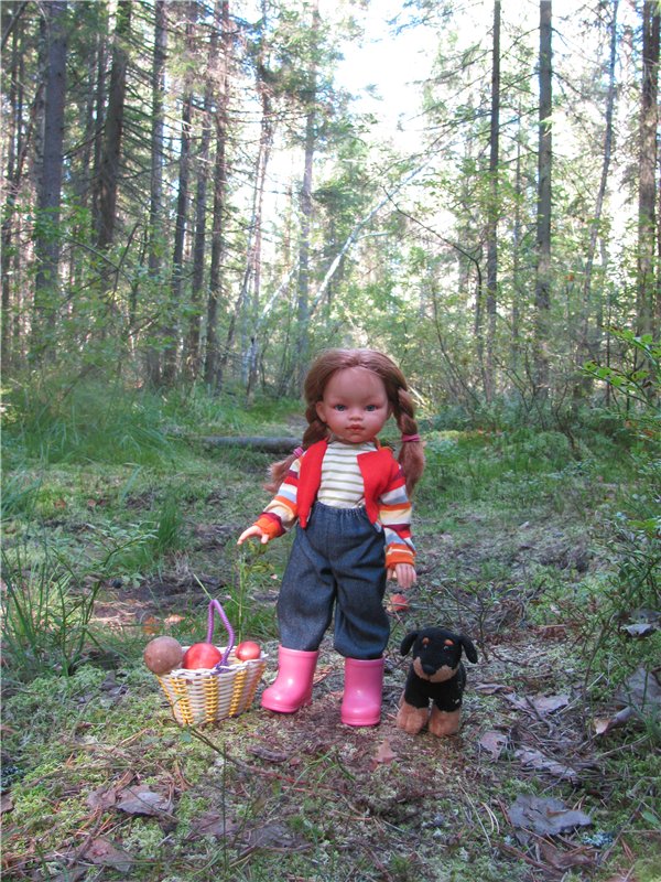 Прогулки Эмили по осеннему лесу | Бэйбики Прогулки Эмили по осеннему лесу