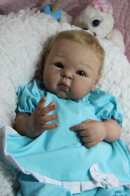 Пышка Пэрис. Куколка реборн Виктории Вишни