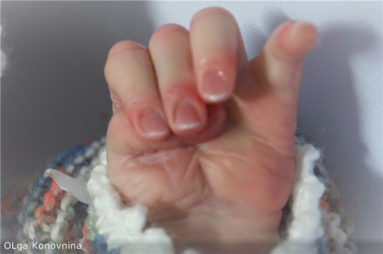 Серенити, скульптор Laura Lee Eagles, малявочка реборн от Ольги Коновниной