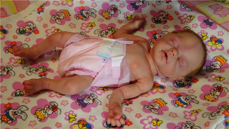 Коралина. Авторская силиконовая кукла Ирины Кондрашовой. Часть 2