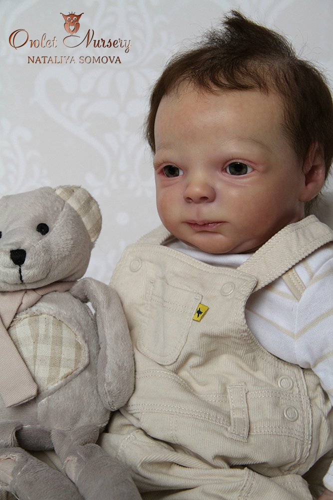 Милан. Кукла реборн Наталии Сомовой (фото 7)