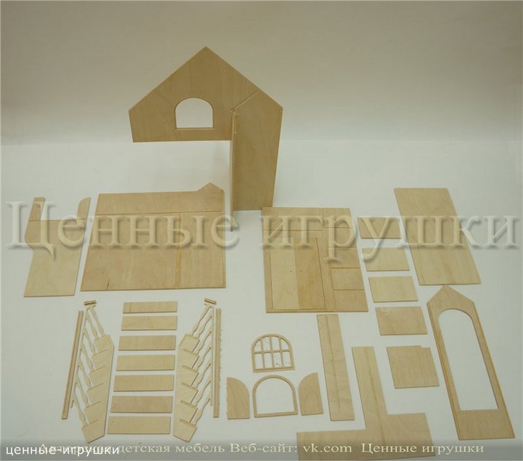 Собираем кровать-домик — Авторские игрушки из разных материалов: синельная проволока (фото 5)