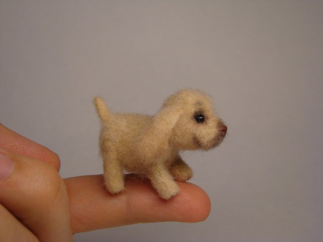Маленький но верный друг. Авторская игрушка валянием Ольги Чернухо (фото 10)