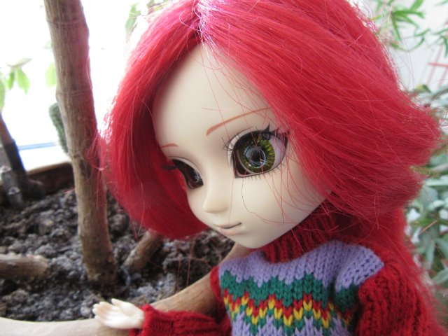 Внимание, кукла Пуллип Грелль, дубль два. А у вас бывают ревнивые куклы (фото 2)