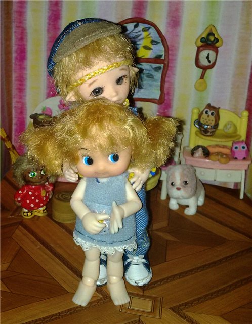 Как Нинья подросла — Гибриды шарнирных кукол (не БЖД): подбор тела (фото 6)