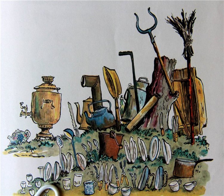 Моя любимая книга детства, продолжение. Сказки Корнея Чуковского