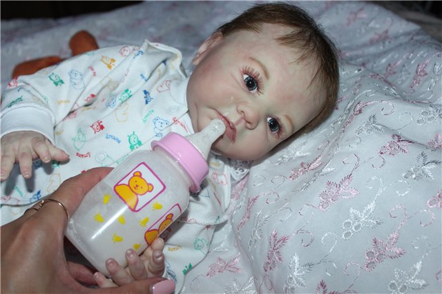 Куколка реборн Оксана — Куклы Реборн (Reborn): работы мастеров (фото 6)