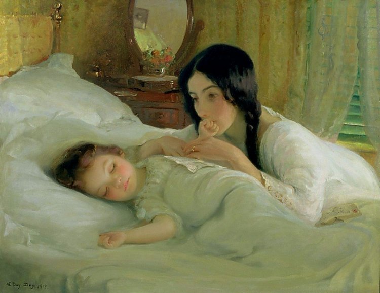 Мама — это значит нежность