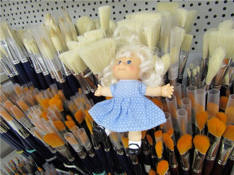 Мы с капусткой не грустили - хобби-маркет посетили