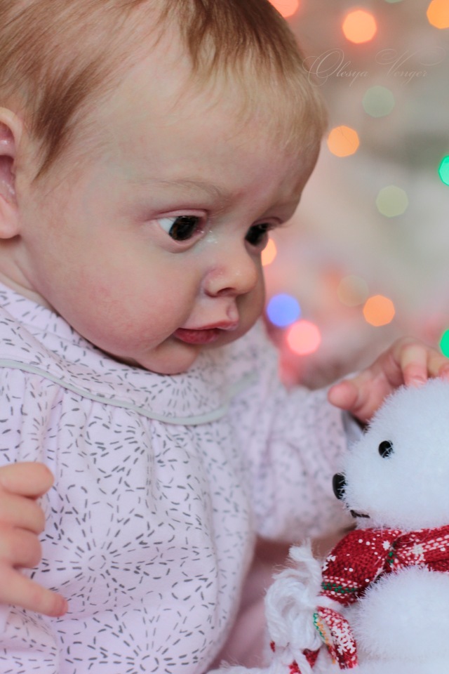 Моя Хлоя, мой любознательный Совенок, кукла реборн Олеси Венгер (фото 10)